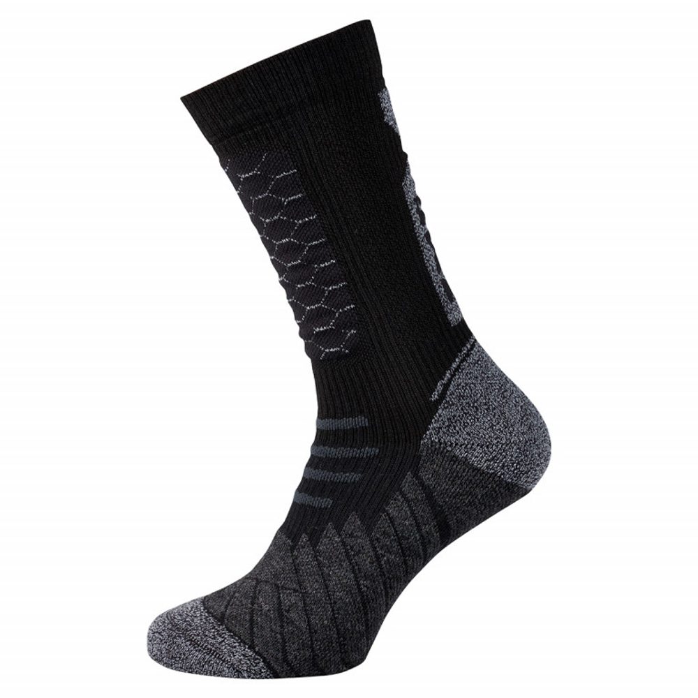 IXS Motocyklové ponožky iXS 365 SHORT - černo-šedé - 39/41