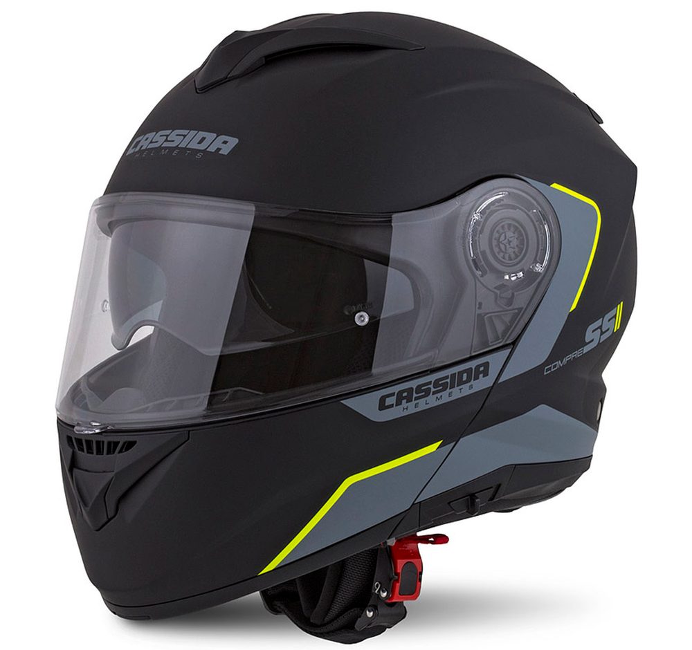 CASSIDA helma Compress 2.0 Refraction - černá matná - M