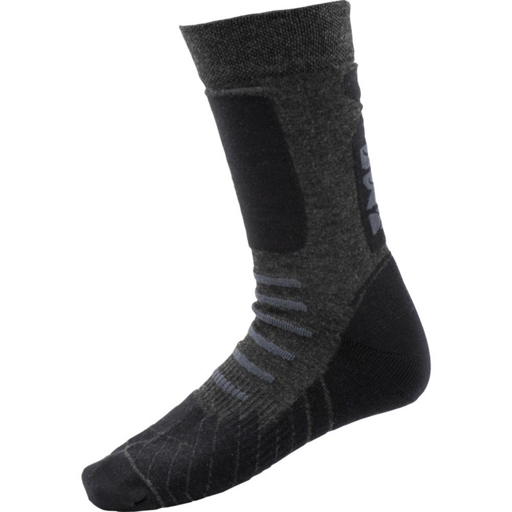 IXS Motocyklové ponožky iXS 365 SHORT - černo-šedé