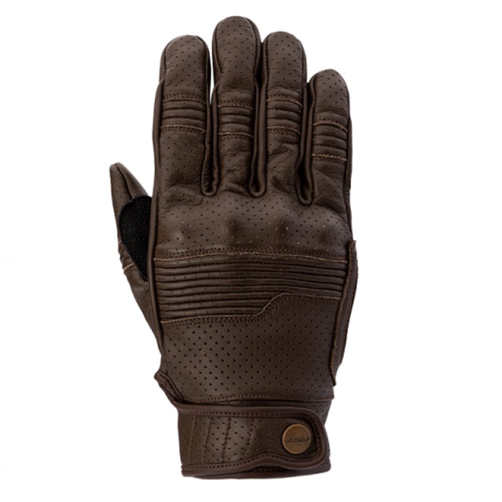 RST Pánské kožené rukavice RST ROADSTER 3 CE / 3048  - tmavě hnědá