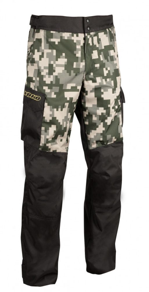 YOKO Pánské textilní kalhoty YOKO SKLODDI - černá - 2XL