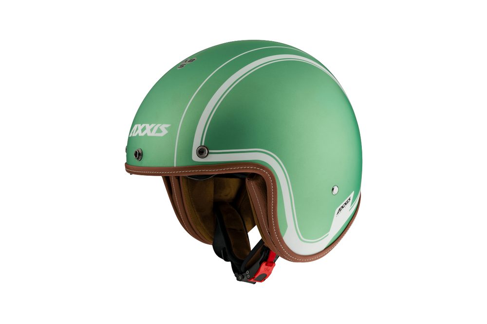 AXXIS Otevřená helma AXXIS HORNET SV ABS royal a6 matná zelená - S