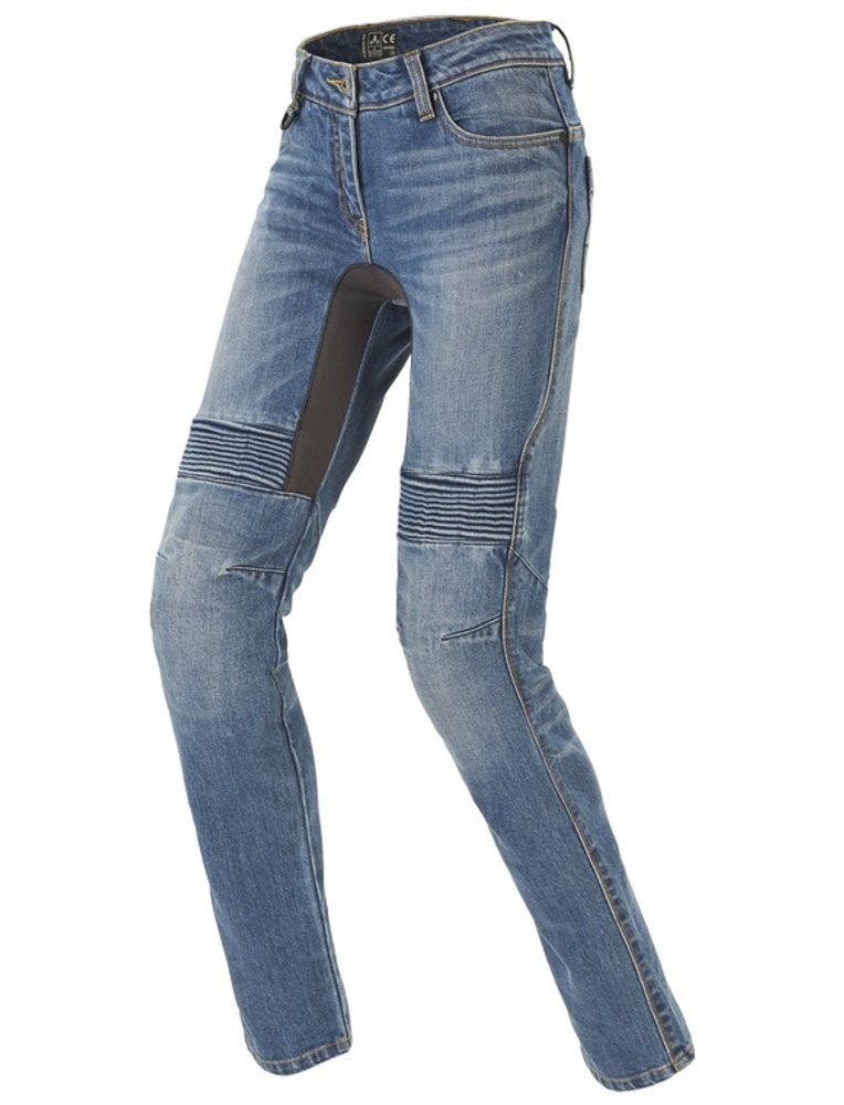 SPIDI Kalhoty SPIDI  jeansy FURIOUS PRO LADY dámské - modré, středně seprané - 31