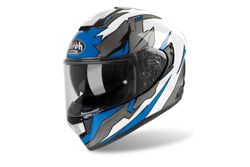 AIROH helma ST 501 BIONIC - modrá - XL