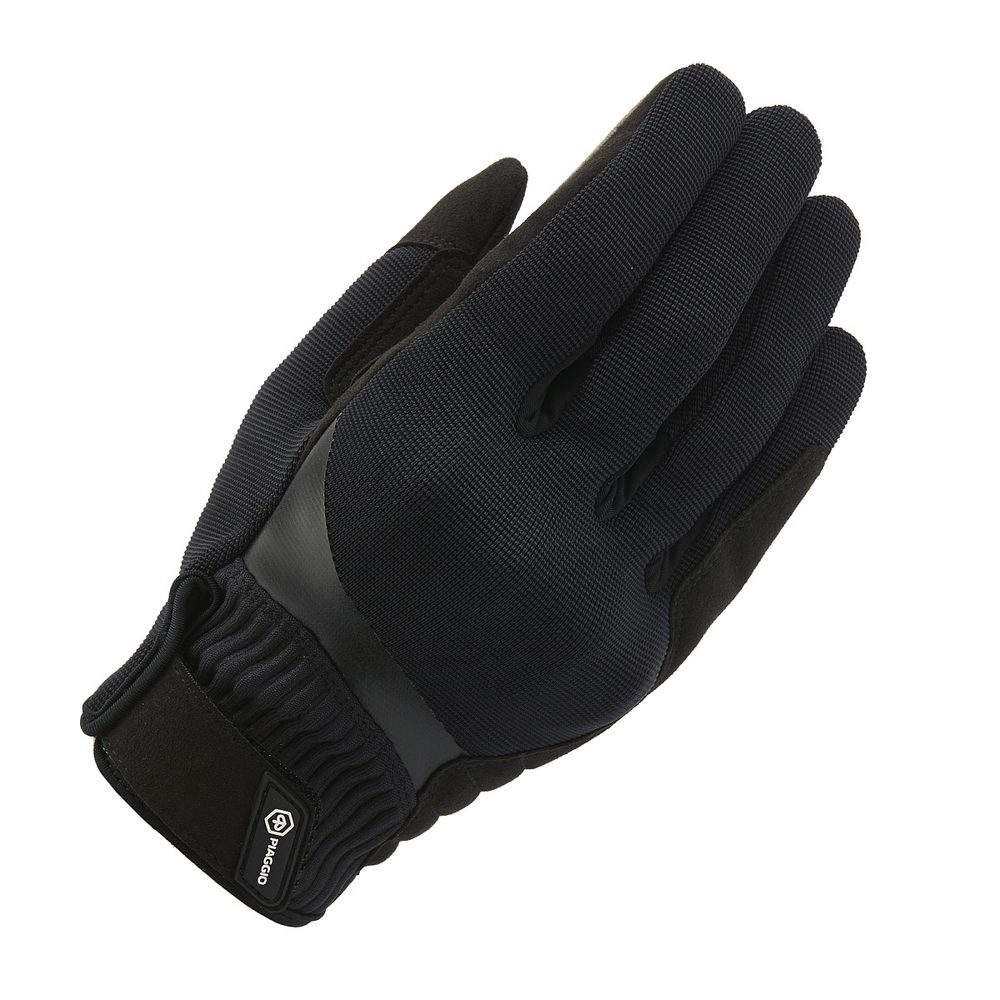 Piaggio Pánské textilní rukavice Piaggio "TOUCH" - černá - L