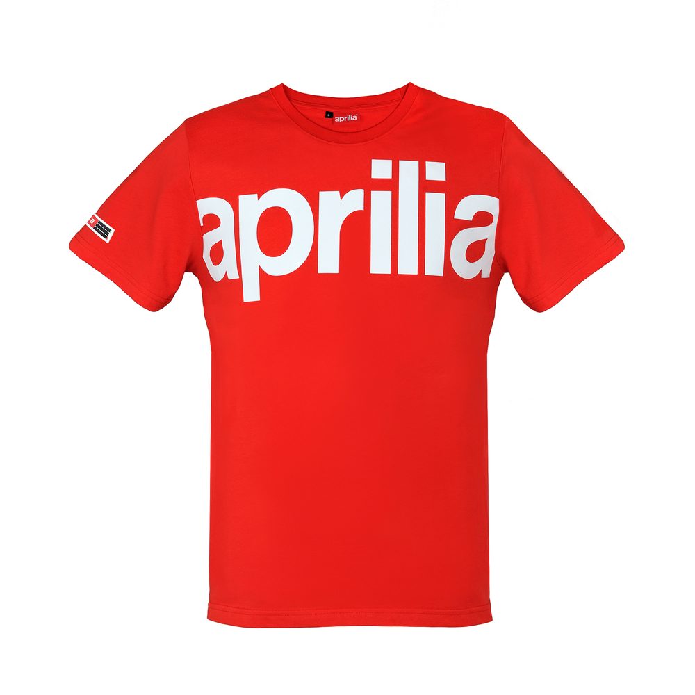 Aprilia Tričko Aprilia Big Logo - červené