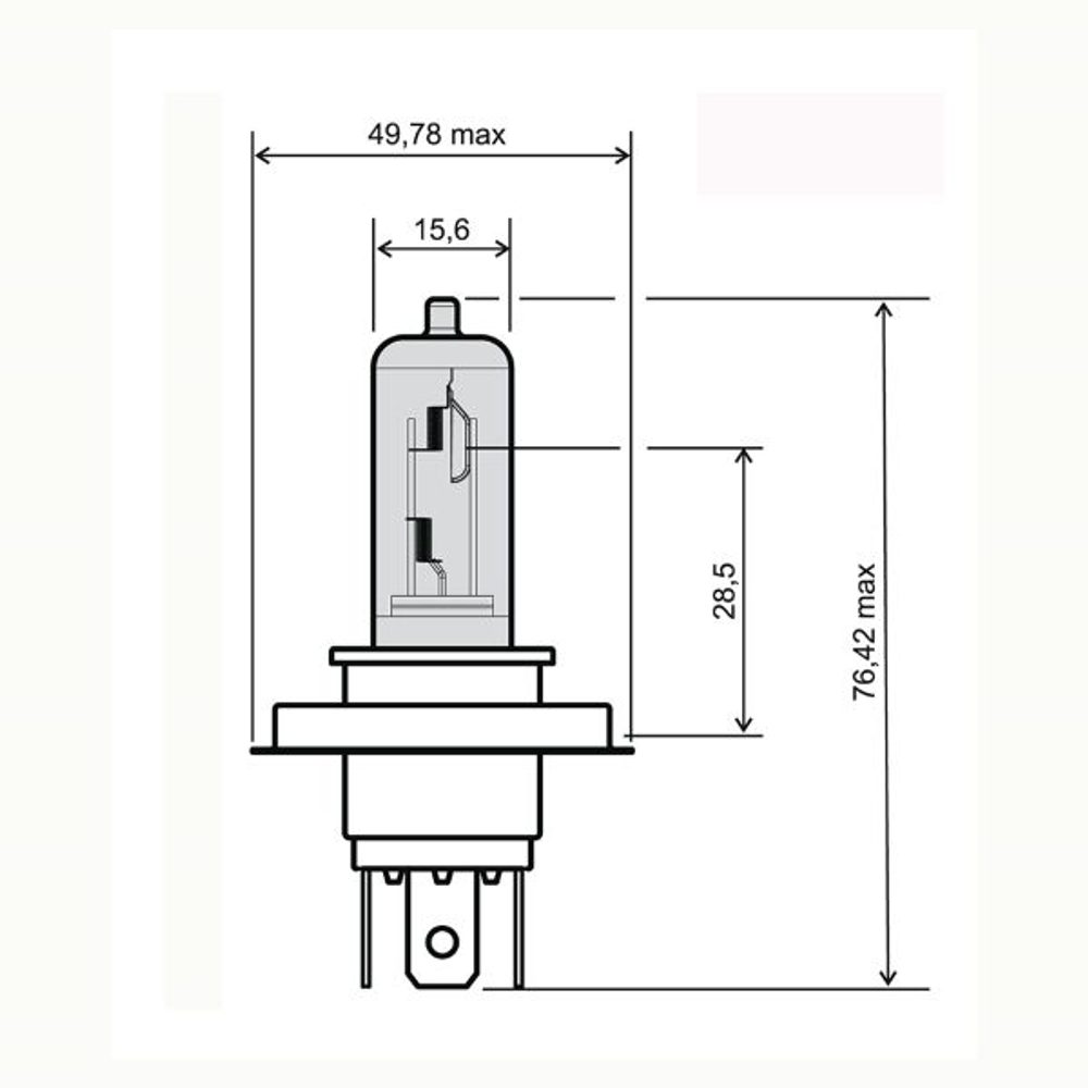 RMS Žárovka RMS FLOSSER 246510181 modrá hs1 12V 35/35W