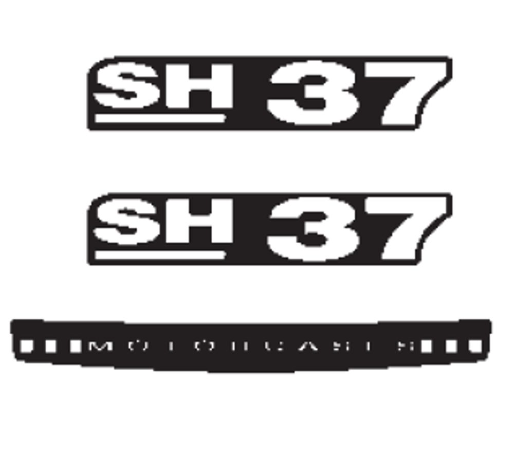 SHAD Samolepky SHAD D1B371ETR pro SH37