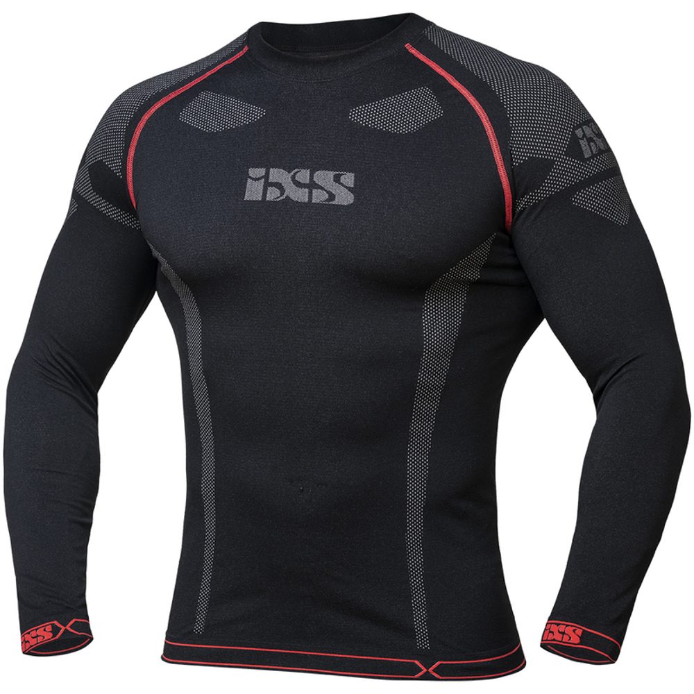 IXS Funkční tričko s dlouhým rukávem - spodní vrstva iXS černé - XL/2XL