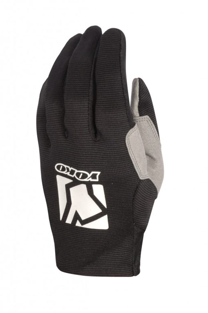YOKO Motokrosové rukavice YOKO SCRAMBLE - černá/bílá - 6