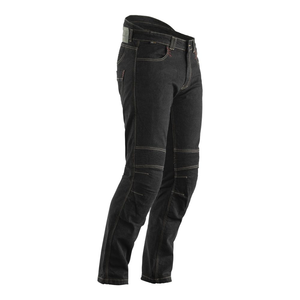 RST Pánské kevlarové jeansy zkrácené RST 2002 X KEVLAR® REINFORCED TECH PRO CE - černé - 44