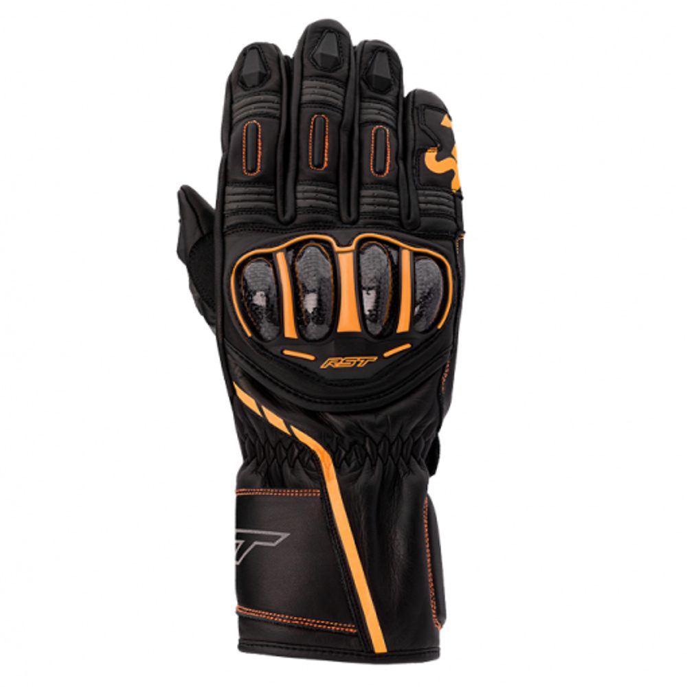 RST Pánské kožené rukavice RST S1 CE / 3033 - oranžová - 11