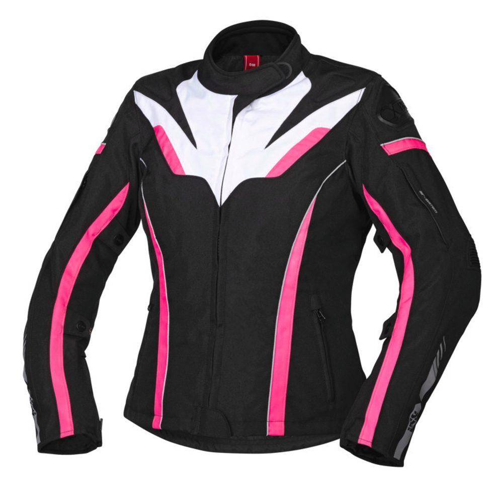 IXS Dámská sportovní textilní bunda iXS RS-1000-ST růžová - L