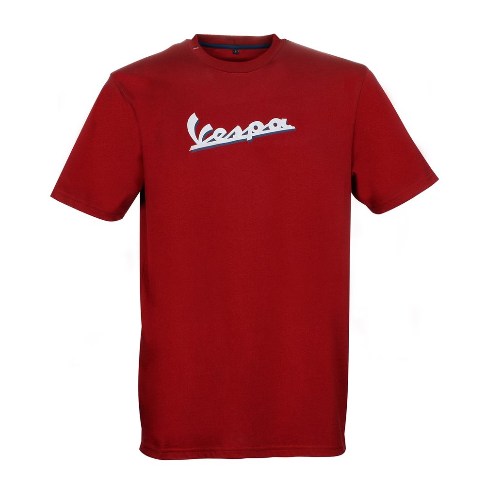 Vespa Pánské tričko Vespa GRAPHIC - červená - L