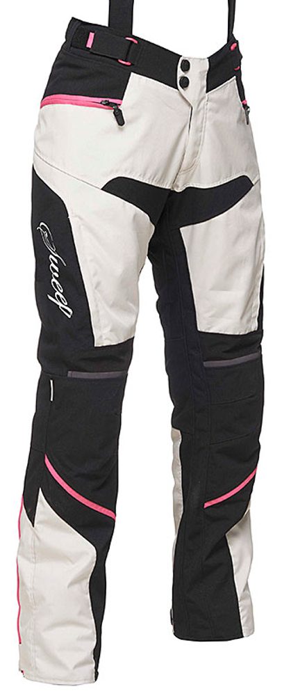 MBW Dámské třívrstvé textilní kalhoty MBW CHARISMA PANTS - 40