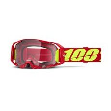 ARMATIC 100% brýle červené, čiré plexi