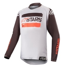 Dětský MX dres Alpinestars RACER TACTICAL - bílá Dětský MX dres Alpinestars RACER TACTICAL - bílá
