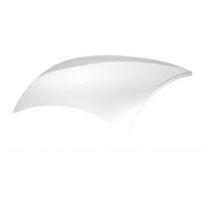 Kryt kufru SHAD D1B45E08 pro SH45 bílá