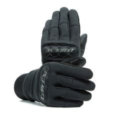 Textilní rukavice Dainese COIMBRA WINDSTOPPER - šedomodrá
