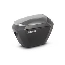 Boční kufry na motorku SHAD SH23 D0B23200W aluminium look