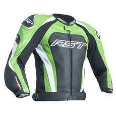 Kožená bunda na motorku RST TRACTECH EVO 3 CE / JKT 2051 zelená Kožená bunda na motorku RST TRACTECH EVO 3 CE / JKT 2051 zelená