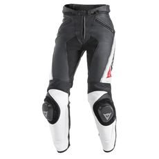 Dámské kožené kalhoty Dainese DELTA PRO C2 PELLE LADY - bílá