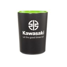 Hrneček s logem Kawasaki - černý