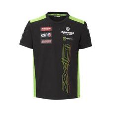 Pánské tričko Kawasaki Racing Team WSBK 2023 - černá