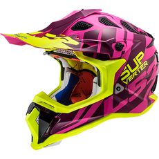 LS2 MX470 SUBVERTER TROOP MATT PINK H-V YELLOW LS2 MX470 SUBVERTER TROOP MATT PINK H-V YELLOW