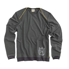 Mikina Husqvarna Progress Sweater Man black Mikina Husqvarna Progress Sweater Man black