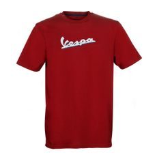 Pánské tričko Vespa GRAPHIC - červená