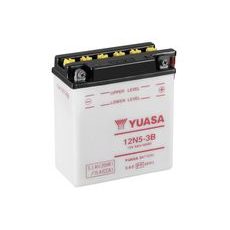Konvenční 12V akumulátor vč. kyseliny YUASA 12N5-3B