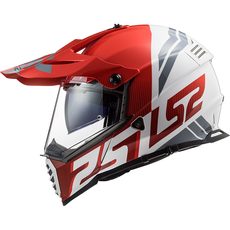 LS2 MX436 PIONEER EVO EVOLVE RED WHITE LS2 MX436 PIONEER EVO EVOLVE RED WHITE