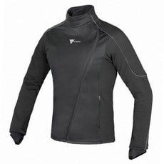 Termoaktivní triko Dainese D-MANTLE FLEECE WS černá/antracitová