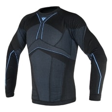 Pánské termoaktivní triko (letní) Dainese D-CORE AERO TEE LS černá/modrá