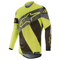 Motokrosový dres Alpinestars RACER TECH ATOMIC - žlutá Motokrosový dres Alpinestars RACER TECH ATOMIC - žlutá