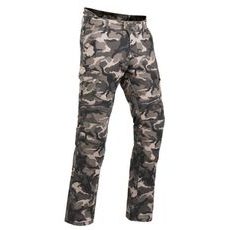 Textilní kapsáčové moto kalhoty MBW CAMO PANTS