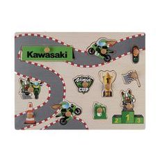 Dřevěné puzzle Kawasaki pro nejmenší