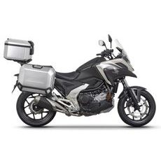 Kompletní sada hliníkových kufrů SHAD TERRA, 48L topcase 47L/47L boční kufry, včetně montážní sady a plotny SHAD HONDA NC 750 X 2021-