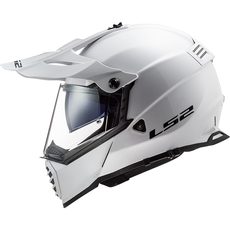Helma LS2 MX436 PIONEER EVO SOLID WHITE Helma LS2 MX436 PIONEER EVO SOLID WHITE