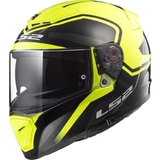 Helma LS2 FF390 BREAKER BOLD Black H-V Yellow