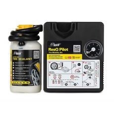 AirMan ResQ Pilot 12V Compressor + 300 ml Tire Sealant - Tire Mobility KIT