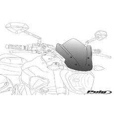 PUIG Plexi štít PUIG NEW. GEN SPORT 4674F tmavá kouřová
