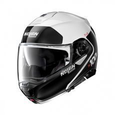 Helma NOLAN N100-5 Plus Distinctive N-Com Metal White Helma NOLAN N100-5 Plus Distinctive N-Com Metal White
