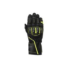 Pánské kožené rukavice RST S1 CE / 3033 - černá, flo žlutá