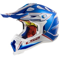 LS2 přilba MX470 SUBVERTER Power Chrome - modrá LS2 přilba MX470 SUBVERTER Power Chrome - modrá
