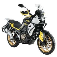 QJMOTOR SVT 650X BÍLO - ŽLUTÁ