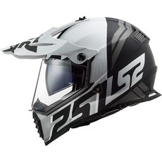 LS2 MX436 PIONEER EVO EVOLVE MATT WHITE BLACK LS2 MX436 PIONEER EVO EVOLVE MATT WHITE BLACK