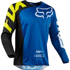 Motokrosový dres FOX 180 Race Jersey MX18 - modrá