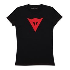 Dámské triko s krátkým rukávem Dainese SPEED DEMON LADY černá/červená